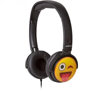 Groov-e EarMOJIs Cheeky Face Kids Headphones