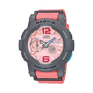 Casio Baby-G Standard Analog-Digital Watch BGA-180-4B2 - Grey Pink