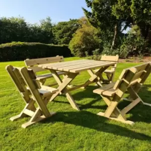 Hawthorn Ashcome Table Set, Wood