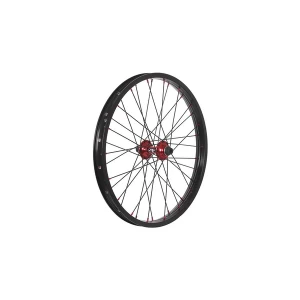 Savage Portal Double Wall Front BMX Wheel Black/Red