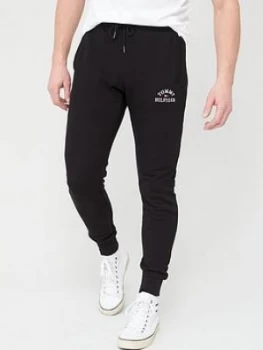 Tommy Hilfiger Basic Embroidered Sweatpants - Black