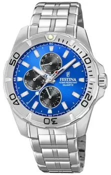 Festina F20445/4 Mens Multi-Function With Steel Watch