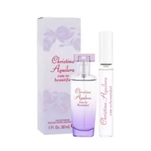 Christina Aguilera Eau So Beautiful Gift Set 30ml Eau de Parfum + 10ml Eau De Parfum