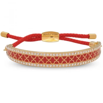 Agama Sparkle Red & Gold Friendship Bangle