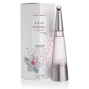 Issey Miyake LEau DIssey City Blossom Limited Eau de Toilette For Her 90ml