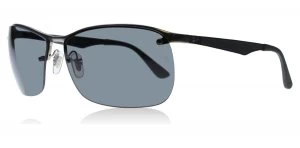 Ray-Ban 3550 Sunglasses Silver 019-81 Polariserade 64mm