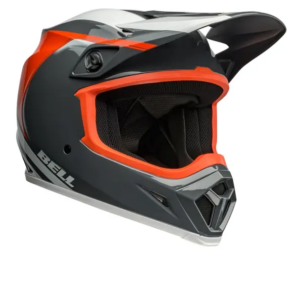 Bell MX-9 MIPS Dart Orange Full Face Helmet Size XL