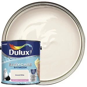 Dulux Easycare Bathroom Almond White Soft Sheen Emulsion Paint 2.5L