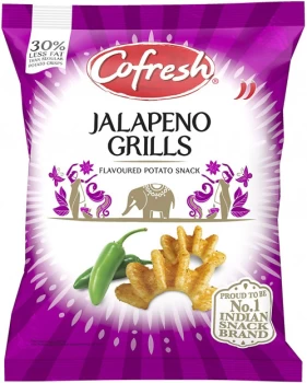 Cofresh Jalapeno Potato Grills - 80g x 12