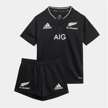 adidas Zealand All Blacks Mini Rugby Kit Boys - Black