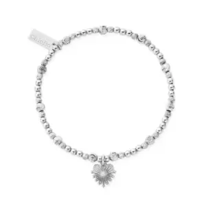 ChloBo Silver Cute Sparkle Glowing Beauty Bracelet