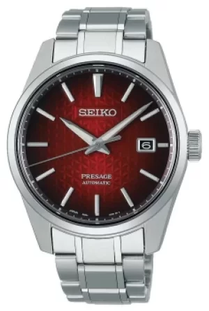 Seiko Presage Sharp Edged Series Red Dial SPB227J1 Watch