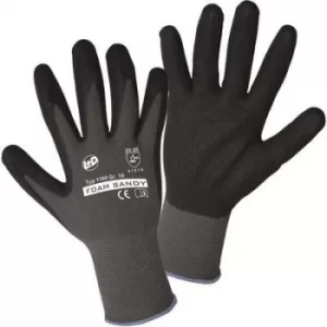 L+D worky FOAM SANDY 1160-9 Nylon Protective glove Size 9, L EN 388:2016 CAT II 1 Pair