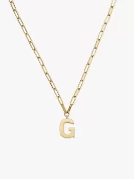 Kate Spade G Initial This Pendant, Gold, One Size