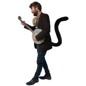 TellTails - Wearable Black Cat Tail for Adults