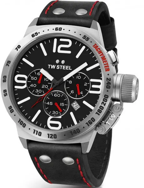 TW Steel Watch Canteen 50mm - Black TW-360
