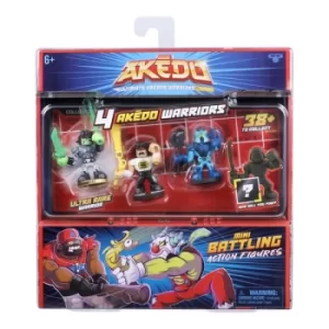 Akedo Ultimate Arcade Warrior Collector Pack Mini Figures (Wave 1)