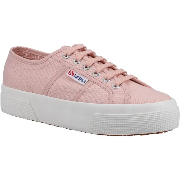 Superga Womens 2740 Platform Chunky Trainers Shoes - UK 5 Pink female GDE2357PNK5