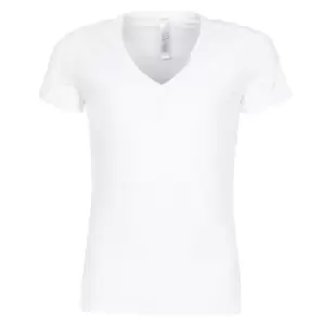 Hom SUPREME COTTON TSHIRT COL V PROFOND mens T shirt in White - Sizes EU XXL,EU S,EU M,EU XL