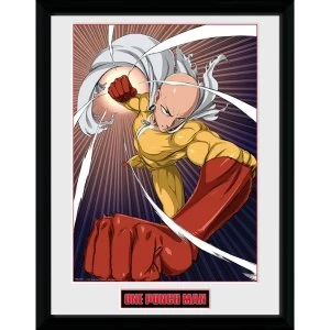 One Punch Man Speed Punch Collector Print