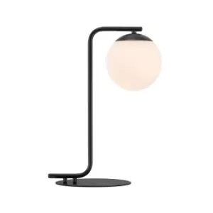 Grant Globe Table Lamp Black, E14