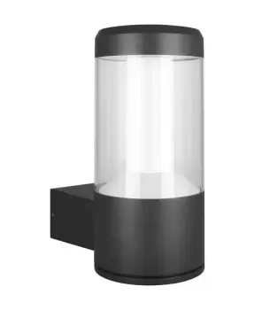 Ledvance 12W LED Outdoor Facade Lantern Grey IP54 Warm White - OFL30A-074835