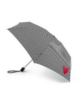 Lulu Guinness Stripe And Heart Tiny Umbrella - Print