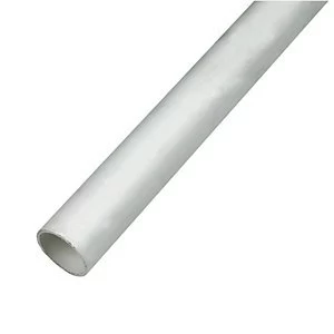 FloPlast WP01W Push-fit Waste Pipe - White 32mm x 3m