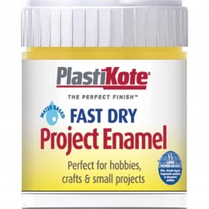 Plastikote Fast Dry Enamel Paint Buttercup Yellow 59ml