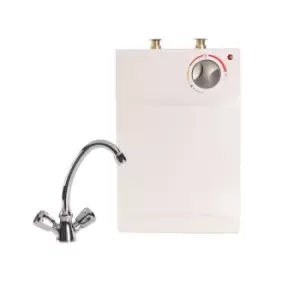 Hyco Handyflow 5L Vented Undersink Water Heater 2000W (2.0kW) with HFTAPQ Tap Included - HF05MVC (Return Unit) - (Used) Grade A
