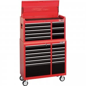 Draper Expert 20 Drawer Roller Cabinet and Tool Chest Red