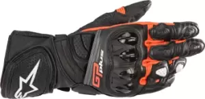 Alpinestars GP Plus R V2 Motorcycle Gloves, black-red, Size 2XL, black-red, Size 2XL
