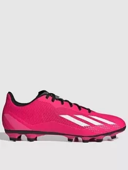 adidas Mens X Speed Form.4 Firm Ground Football Boot, Pink, Size 10, Men