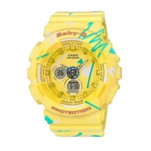 Casio Baby-G Standard Analog-Digital Watch BA-120SC-9A - Yellow