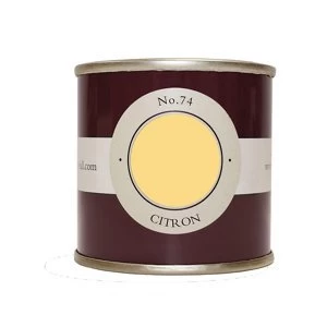 Farrow & Ball Estate Citron No. 74 Emulsion Paint 100ml Tester pot