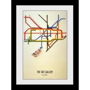 Transport For London Tate 60 x 80 Framed Collector Print