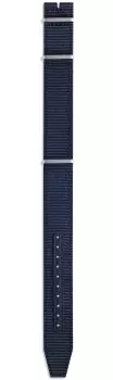 IWC Strap Textile Blue For Pin Buckle