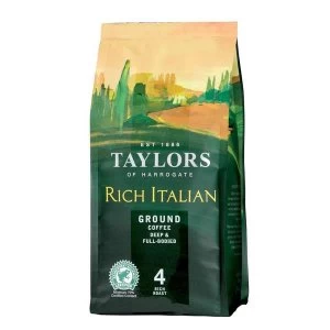 Taylors Rich Italian 227g Dark Roast Ground Coffee