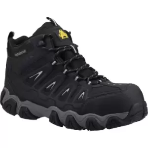 AS801 Rockingham Waterproof Safety Footwear Black Size 6