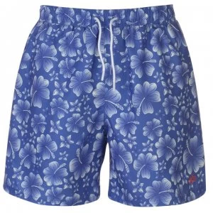 Hot Tuna Printed Shorts Mens - Blue/White