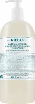 Kiehl's Bath & Shower Liquid Body Cleanser Coriander 1 litre