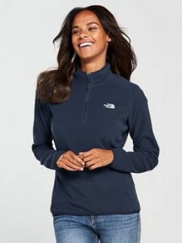 The North Face 100 Glacier 14 Zip Navy Size XS Women
