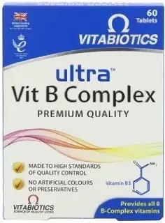 Vitabiotics Ultra B Complex 60 pack - wilko