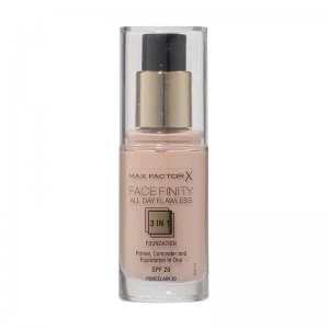 Max Factor Face Finity All Day Flawless Foundation 30ml 25A9