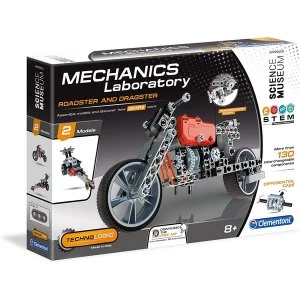 Clementoni Mechanics Lab Roadster and Dragster Scientific Kit