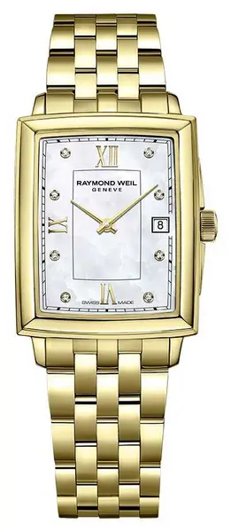 Raymond Weil 5925-P-00995 Womens Toccata Gold PVD Plated Watch