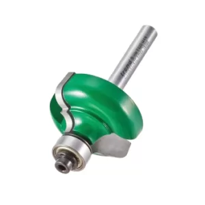 Trend CRAFTPRO Bearing Guided Broken Ogee Quirk Router Cutter 6.3mm 17.5mm 1/4"
