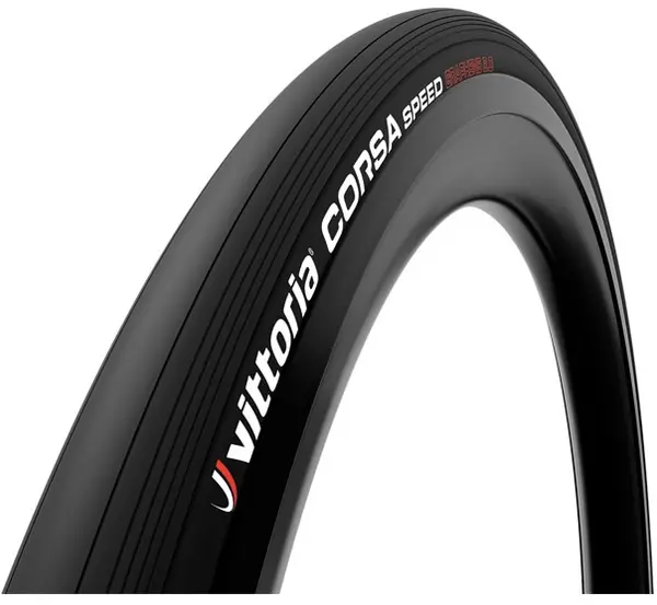 Vittoria Corsa Speed TLR G2.0 Tubeless Ready Road Tyre 700 X 23C FOLDABLE TUBELESS READY Black