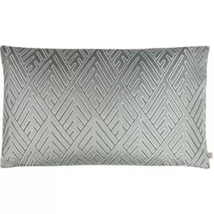 Kai Demeter Woven Geometric Woven Cushion Cover, Moonlight, 40 x 60 Cm