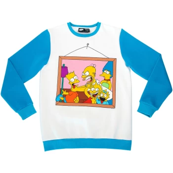 Cakeworthy x The Simpsons - Retro Crewneck Sweater - XL